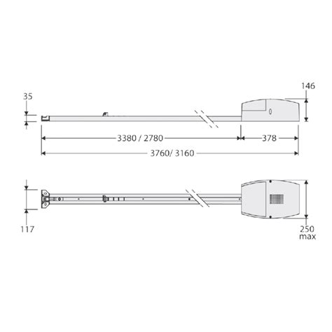 ᐈ Автоматика для гаражных ворот BFT BOTTICELLI BT A650 BELT KIT