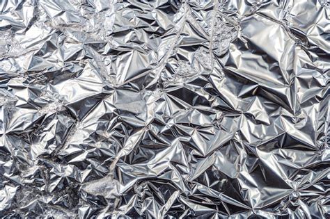 Crumpled Foil Texture Background Premium Ai Generated Image