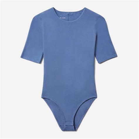 Everlane The Short Sleeve Crew Neck Bodysuit Depop