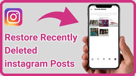 How To Restore Recently Deleted Instagram Posts Youtube