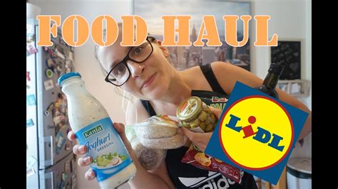 Food Haul Unser Wocheneinkauf Bei Lidl Lisi Schnisi Youtube