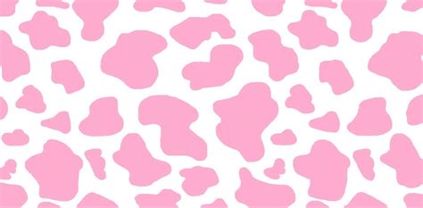 Pink Cow Print Wallpaper