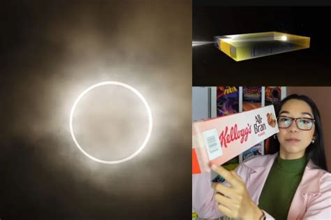 Cómo ver el eclipse de forma segura usando una caja de cereal