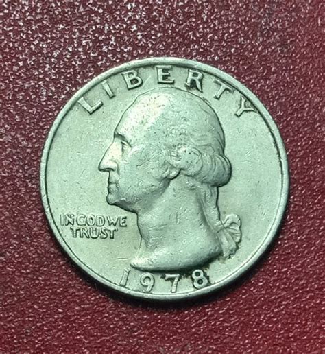 Jual Koin USA Amerika Quarter Dollar 25 Cent 1978 Di Lapak Lutfie Oeang