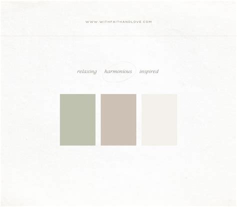 8 Minimalist Color Palettes that you can use for your Brand - With Faith & Love