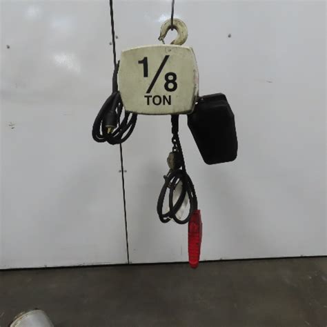 Coffing JLC0232 1 10 Electric Chain Hoist 1 8 Ton 32FPM 10 Lift 115