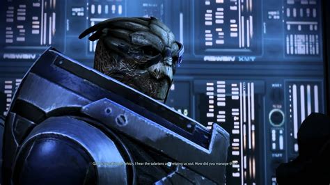 Mass Effect 3 Garrus Romance 10 A Tough Call V4 Shepard Killed Wrex And Mordin Youtube