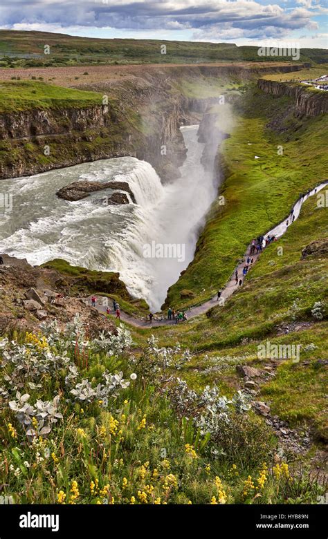 Reykjavik Waterfall Golden Circle Hi Res Stock Photography And Images