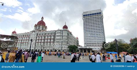 Taj Palace Mumbai Maharashtra Water Editorial Photo Image Of