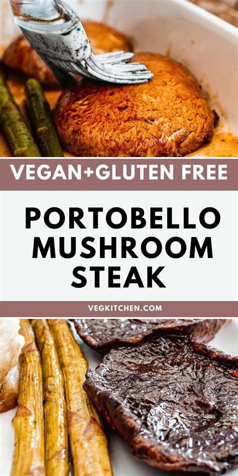 Portobello Mushroom Steak Meatless Vegkitchen