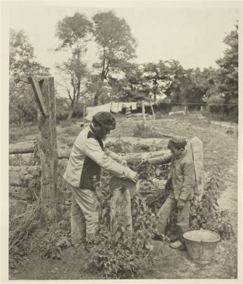 At The Grindstone A Suffolk Farmyard By Peter Henry Emerson