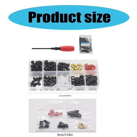 Ciyison Computer Screw Motherboard Standoffs Assortment Kit For Pc Fan