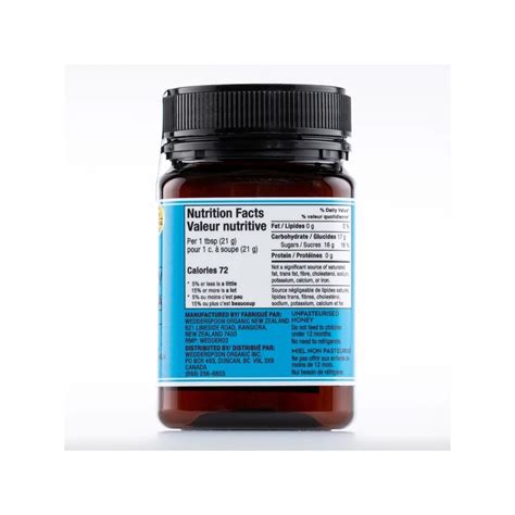 Raw Multifloral Manuka Honey KFactor 12 – 500g – Fleur Sauvage ...