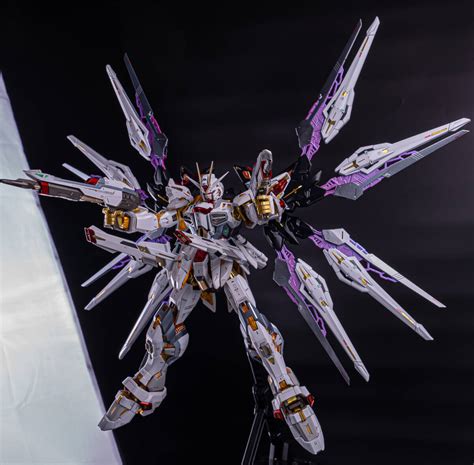 Yahooオークション Mgex ストライクフリーダムガンダム 全塗装完成品