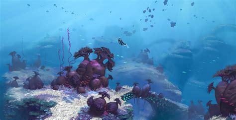 Biomes Map Subnautica Concept Art Images