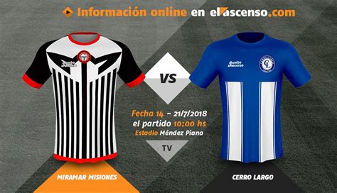 Miramar Misiones Cerro Largo Estadio Luis Méndez Piana El Ascenso