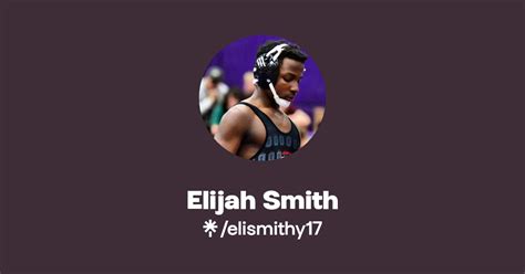 Elijah Smith Instagram Tiktok Linktree