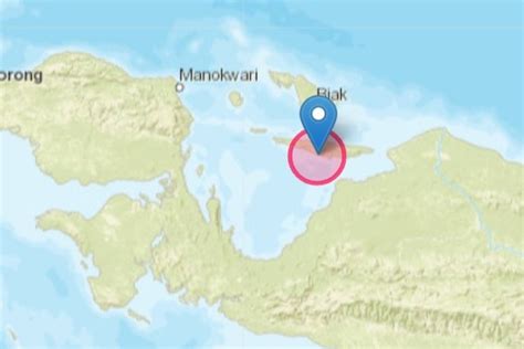 Gempa Hari Ini 4 Januari 2023 Guncang Serui Papua Magnitudo M4 1