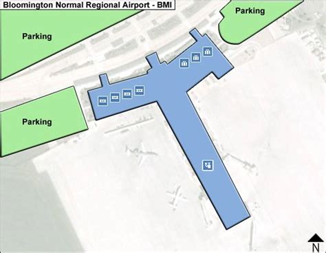 Bloomington Airport Map Guide To BMI S Terminals