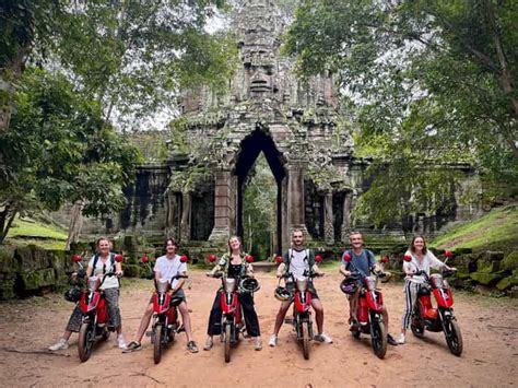 Von Siem Reap Aus Angkor Wat Sonnenaufgang Und Tempel E Bike Tour