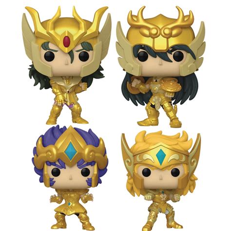 SET GOLD SET BRONZE Funko Pop Animation Saint Seiya 10 UNIDADES