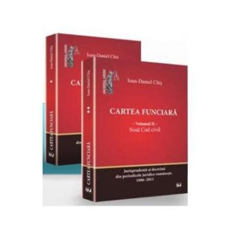 Cartea Funciara Vol 12 Ioan Daniel Chis Editura Universul Juridic