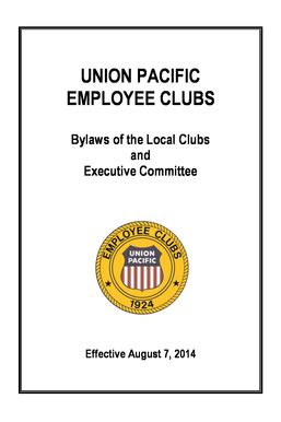 Fillable Online Bylaws Of The Local Clubs And Executive Committee