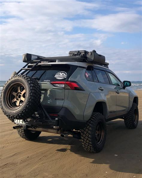 Custom Lifted Toyota Rav4 with Wide Body Fenders