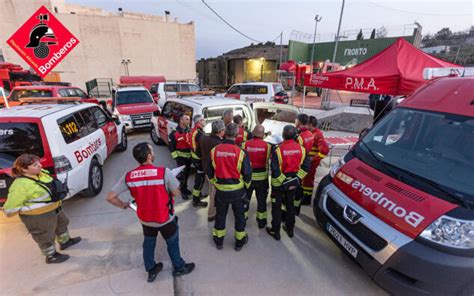 Efectivos En El Incendio Forestal De Tàrbena