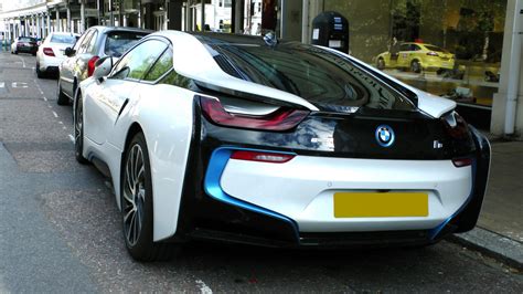 BMW I8 High Performance Car Rear Free Stock Photo - Public Domain Pictures