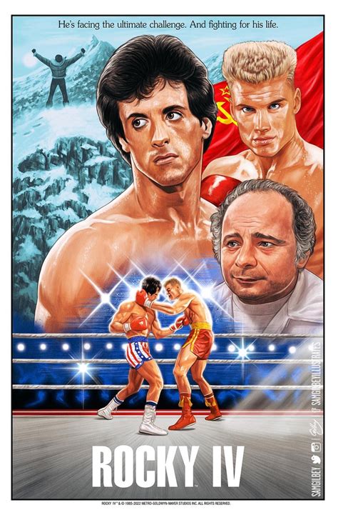 Rocky 4 1985 Poster