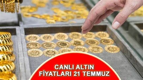 Gram Altin Ve Eyrek Altin F Yati Temmuz Bug N Alt N Fiyatlar