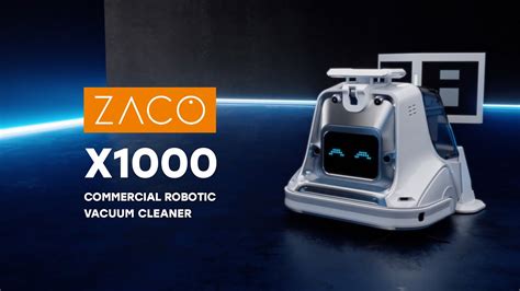 ZACO X1000 COMMERCIAL ROBOTIC VACUUM CLEANER Up To 1 000 M2 20 000