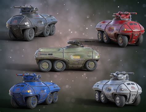 Cyber Tank | Daz 3D