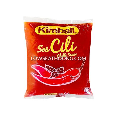 Kimball Chilli Sauce Kg Pkt Low Seat Hoong Sdn Bhd