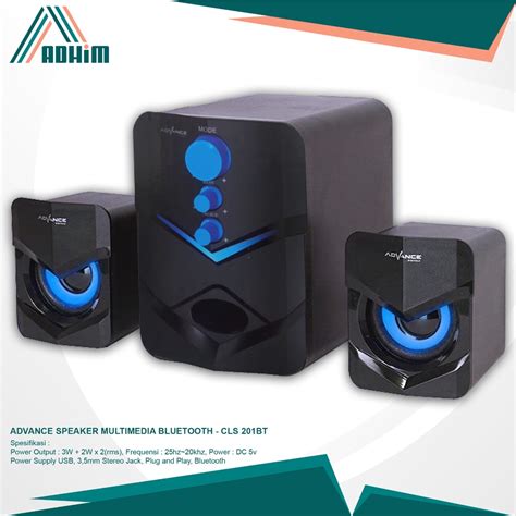 Jual Advance Speaker Multimedia Bluetooth Cls Bt Shopee Indonesia