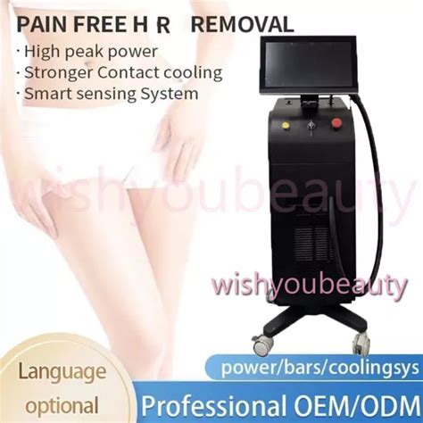 755NM 808NM 1064NM ICE IPL Permanent Painless Diode Laser Hair Removal