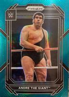 Andre The Giant Prizm Wwe Teal Psa Price Guide