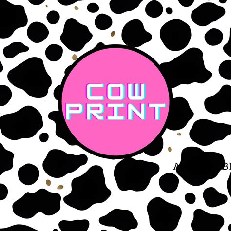 Cow Print Cow Spots Cow Print Pattern Instant Download Png Digital Download Png Svg Cricut