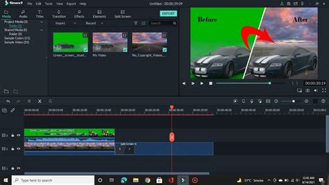 How To Use Chroma Key In Filmora 9 Green Screen Effects YouTube