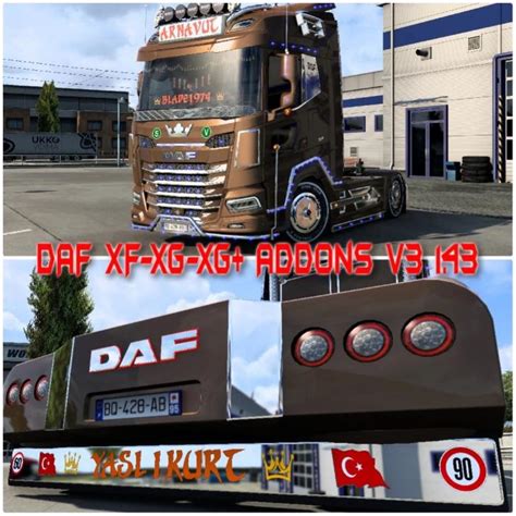 Daf Xf Xg Xg Addons V Gamesmods Net Fs Fs Ets Mods