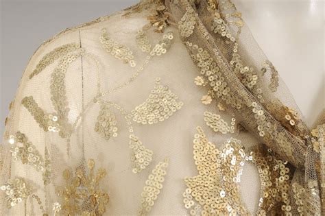 S French Nude Tulle Sequin Cape At StDibs