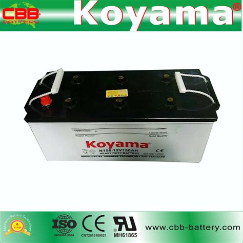 Dry Charged Car Battery Jis Standard N V Ah China Truck