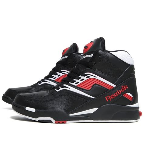 Reebok Twilight Zone Pump Black, White & Reebok Red | END.