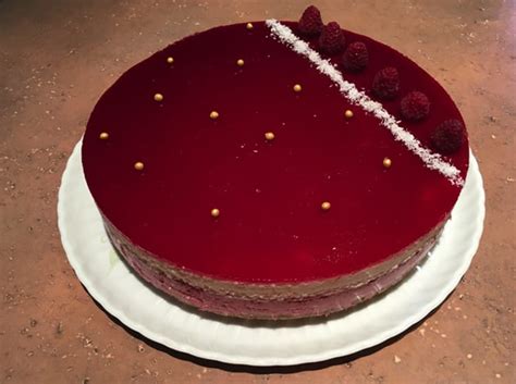 Recette Entremets Framboise Chocolat Blanc