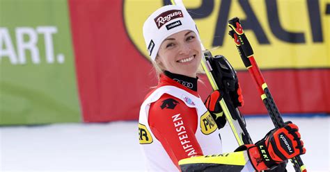 Alpine skiing World Cup: Lara Gut-Behrami wins Super-G in St Anton ...