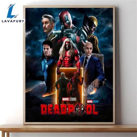 Deadpool 3 Poster Canvas - Lavafury