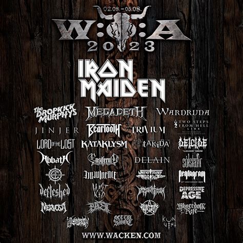 Nuevas Confirmaciones Del Wacken Open Air 2023 Metaltrip