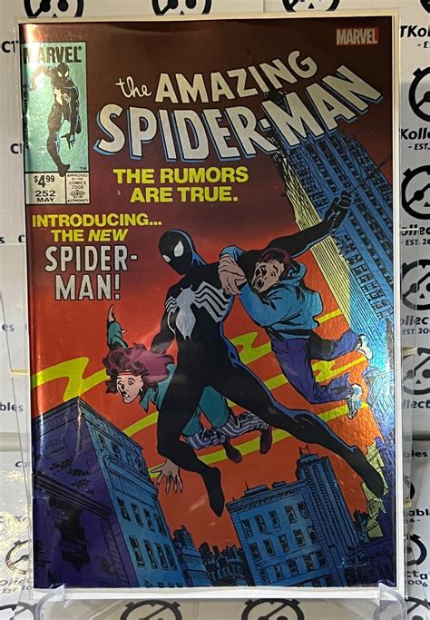 The Amazing Spider Man 252 Facsimile Edition Foil Variant Reprint Ma Ctkollectables