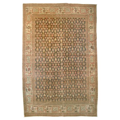 Late Th Century Persian Tabriz Rug For Sale At Stdibs